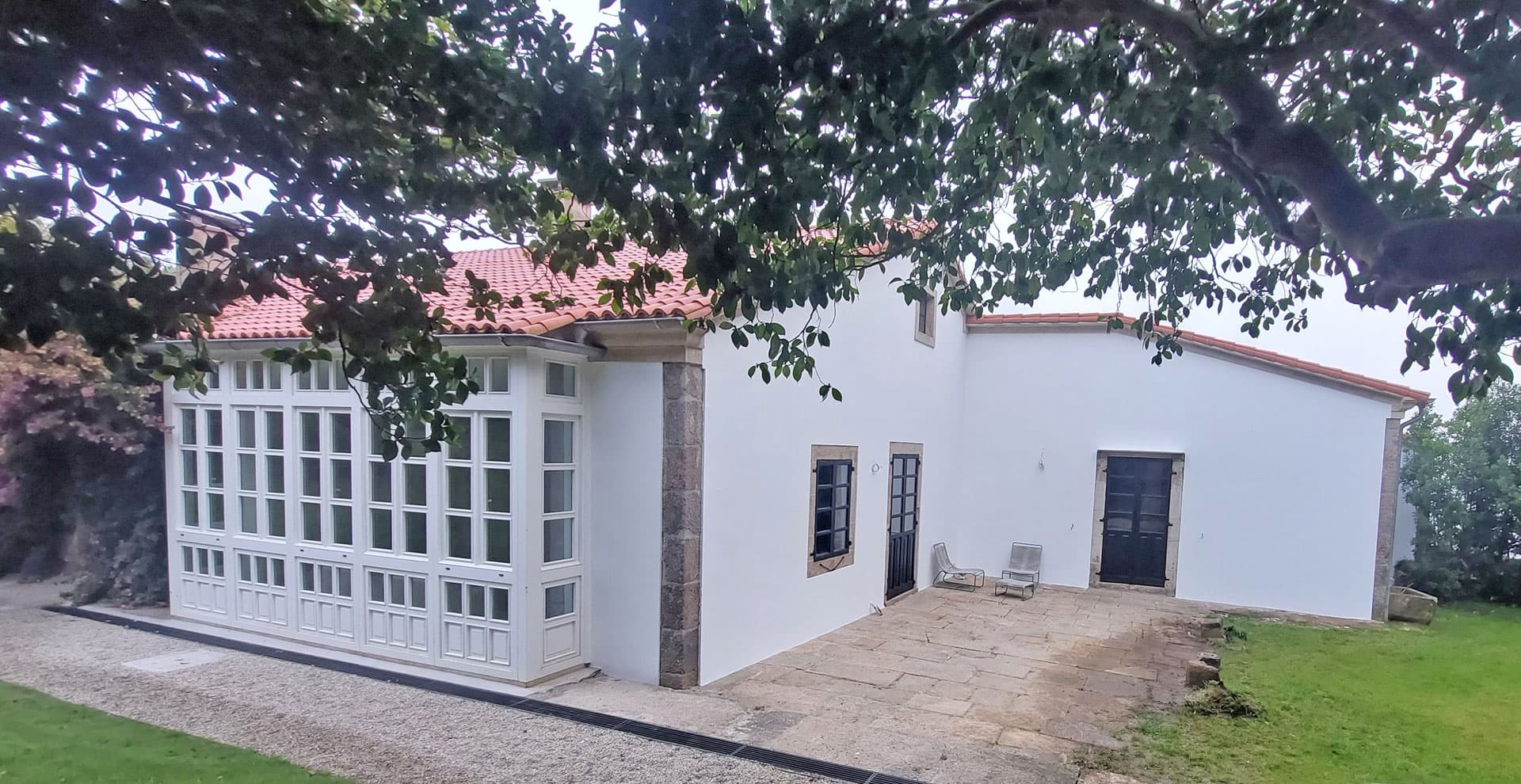 sistema de aislamiento SATE en Oleiros